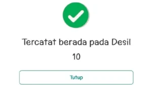 foto: cara cek desil