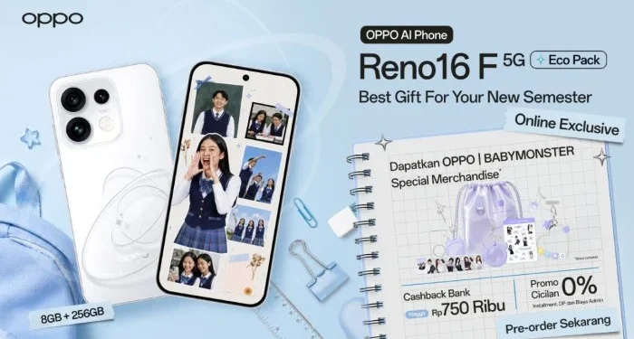 foto: Oppo Reno16F 5G