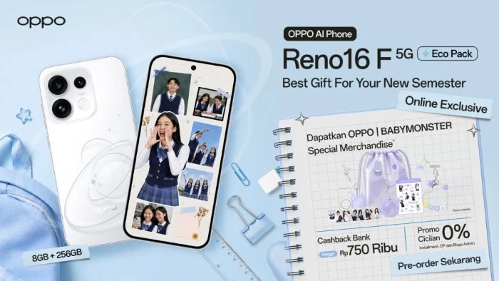 foto: Oppo Reno16F 5G