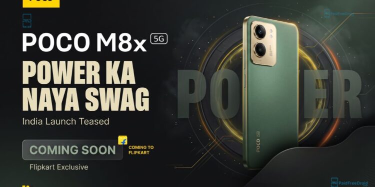 foto: Poco M8x 5G