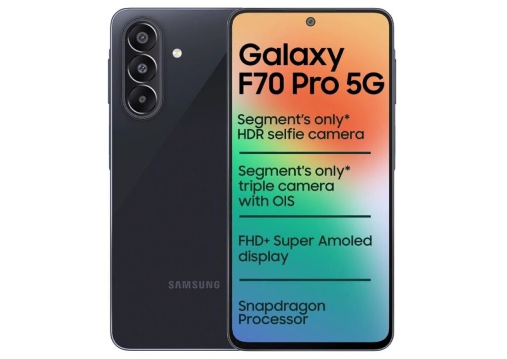 foto: Samsung Galaxy F70 Pro