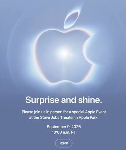 foto: Apple Event 2026