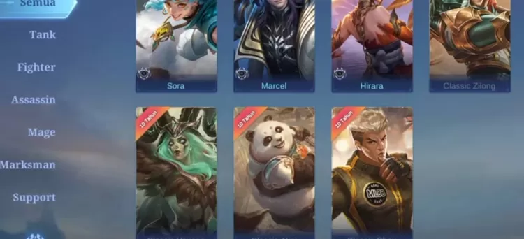 foto: Hero Old Mobile Legends