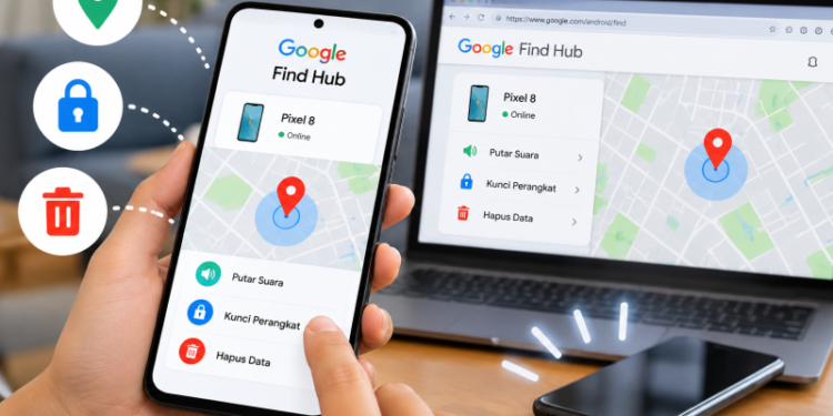 foto: Google Find Hub