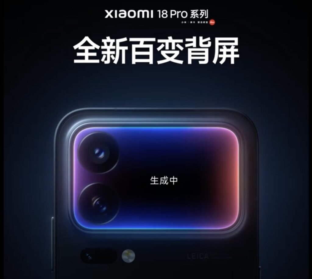foto: Teaser Xiaomi 18 Pro