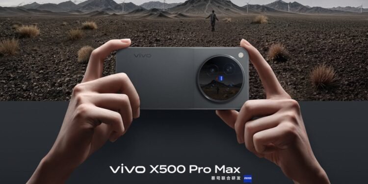 foto: Vivo X500 Pro Max