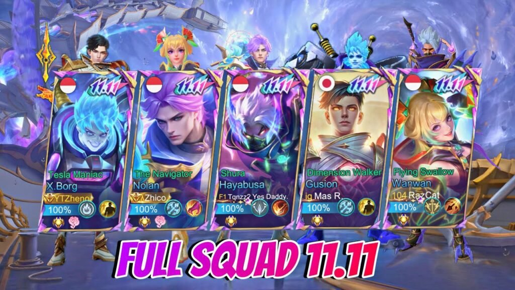 foto: skin 11.11 Mobile Legends: Bang Bang