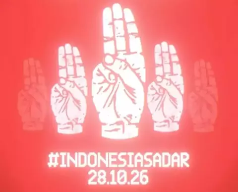 foto: Makna Simbol Tiga Jari