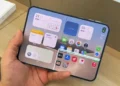 foto: layar iphone duo retak