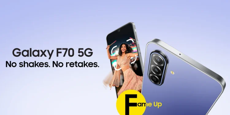 foto: Samsung Galaxy F70 5G